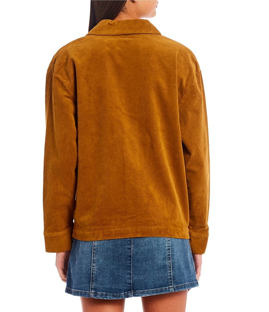 Sundown by Splendid Coordinating Joey Acid Wash Zip Front Hoodie