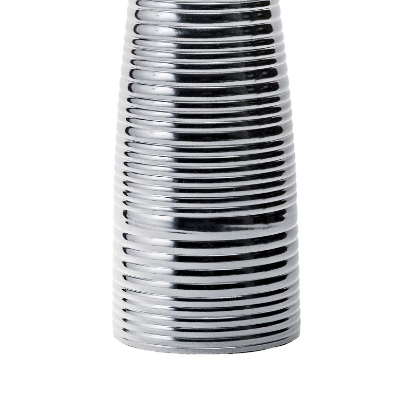 nuLOOM Riverside 23" Alumunim Lamp Lighting - Black 23" H x 13" W x 13" D