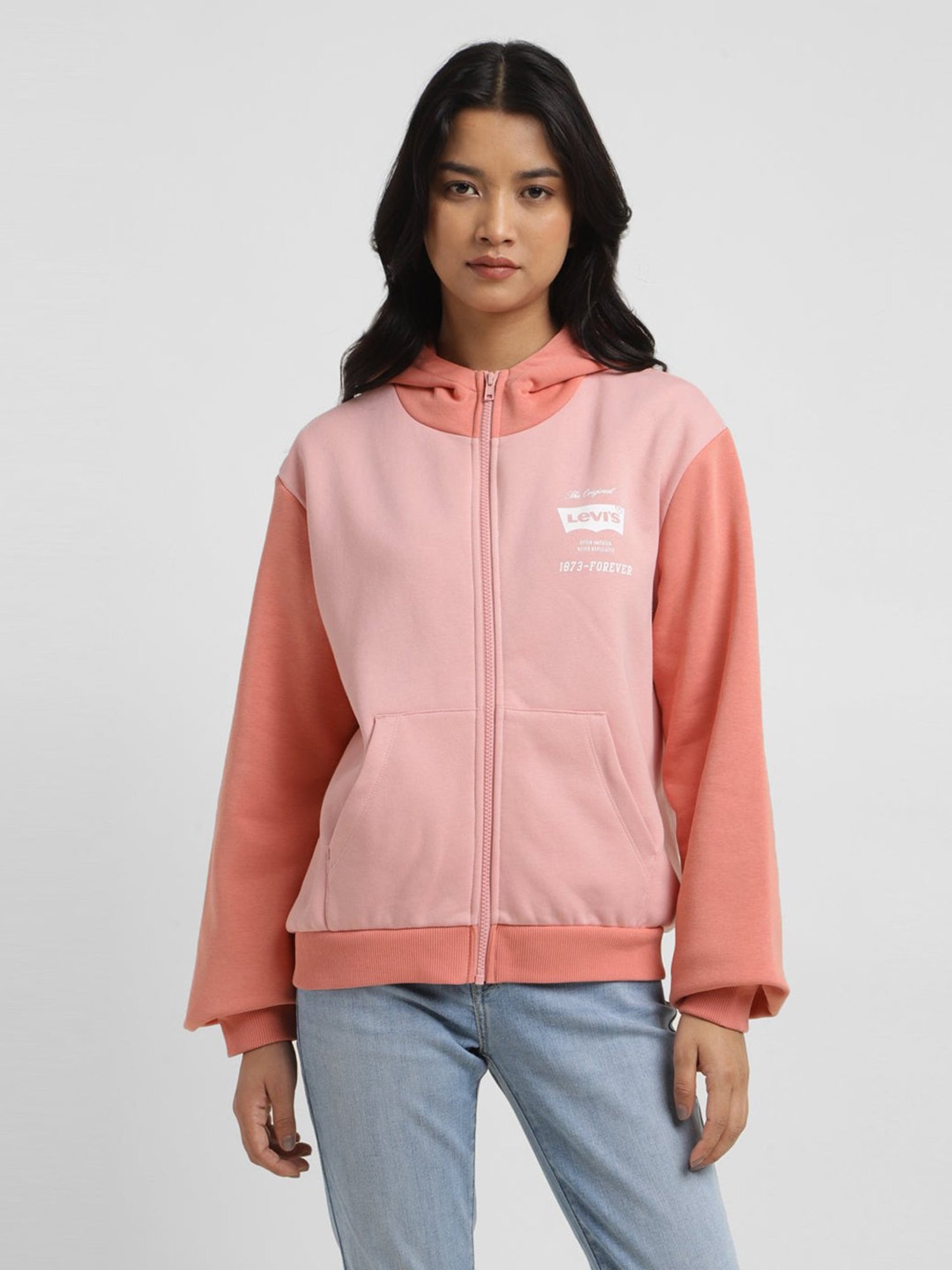 KENDALL + KYLIE Multicolored Printed Hoodie