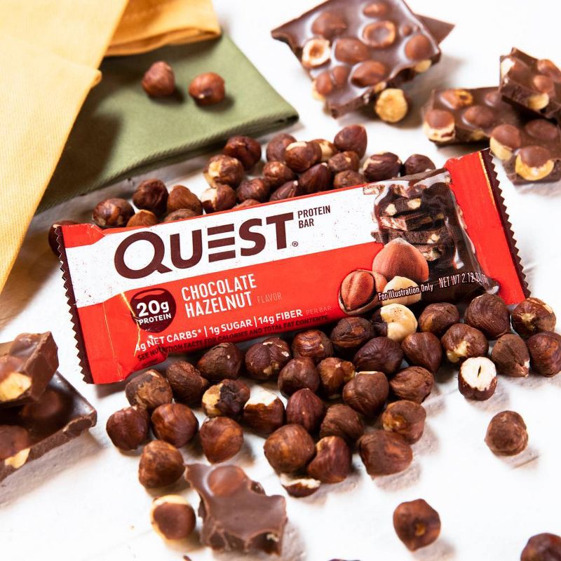 Quest Protein Bar - Chocolate Hazelnut - 12ct