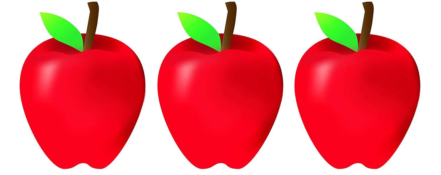 Hygloss Products Apples Classroom Accents &ndash; Creative Teaching Resources &ndash; 7 Inches, 30 Pack