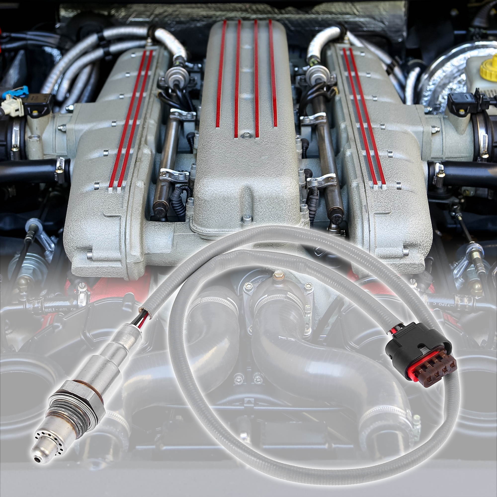 Oxygen Sensor Air Fuel Ratio O2 Sensor Replacement FB5T-9G444-KA for Ford Focus 2016