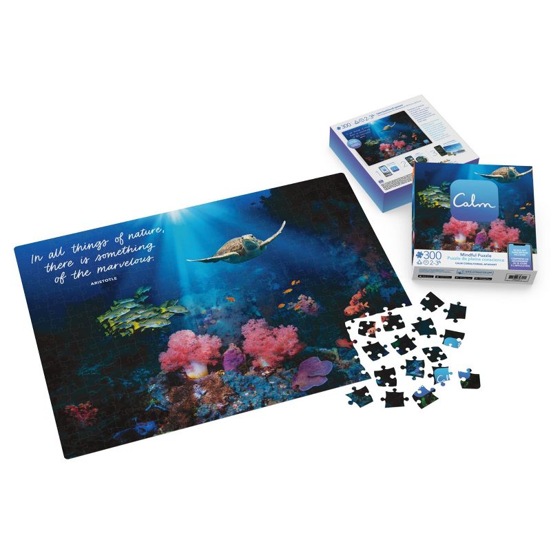 Spin Master Calm App: Calm Coral Jigsaw Puzzle - 300pc