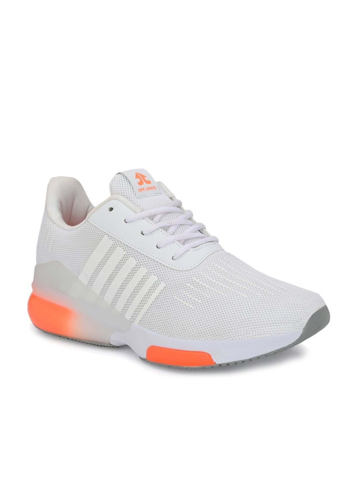 OFF LIMITS Men's White Running Shoes