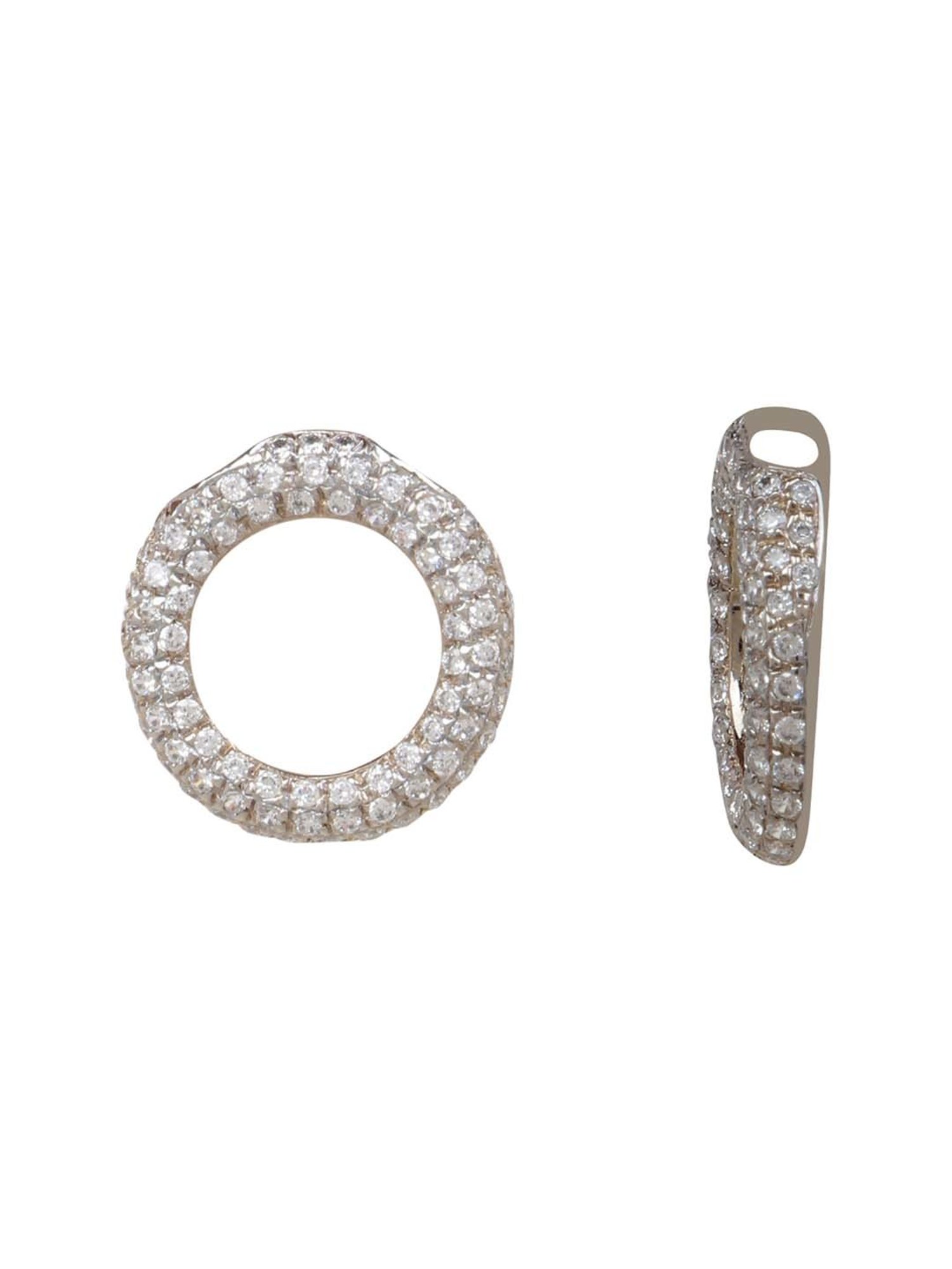 Zavya 92.5 Sterling Silver Pearlescent Elegance Pendant with Chain for Women