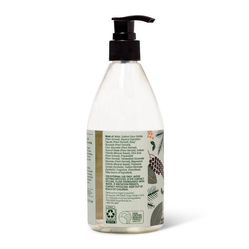 Liquid Hand Soap - Black Pepper & Balsam - 12 fl oz - Everspring™