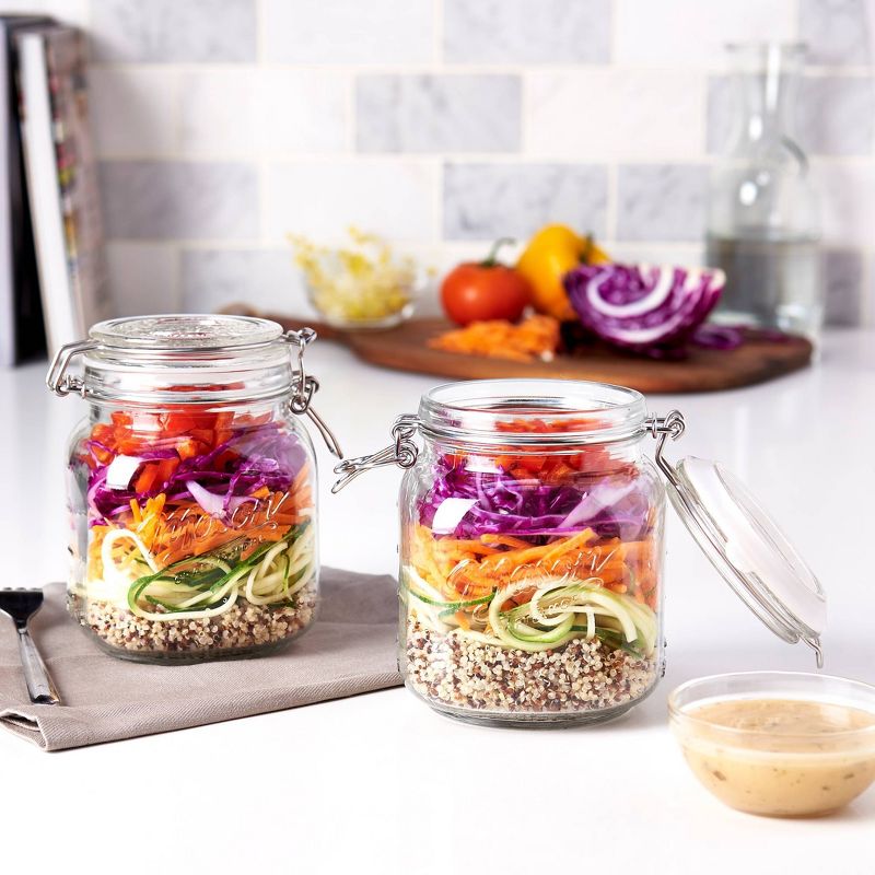 Masontops Pickle Pipe and Pickle Pebble Mason Jar Fermentation Kit - Wide