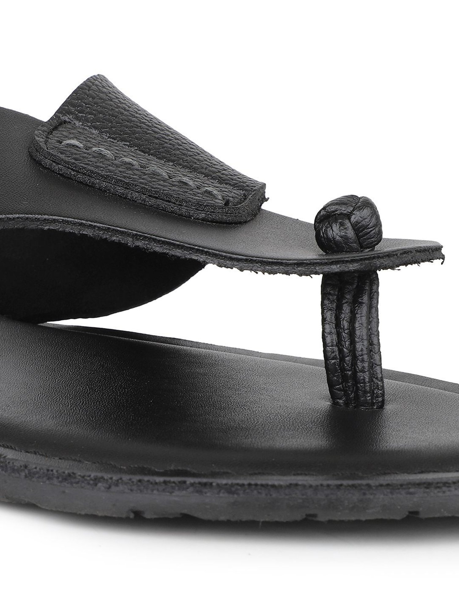Privo by Inc.5 Men's Black Thong Sandals