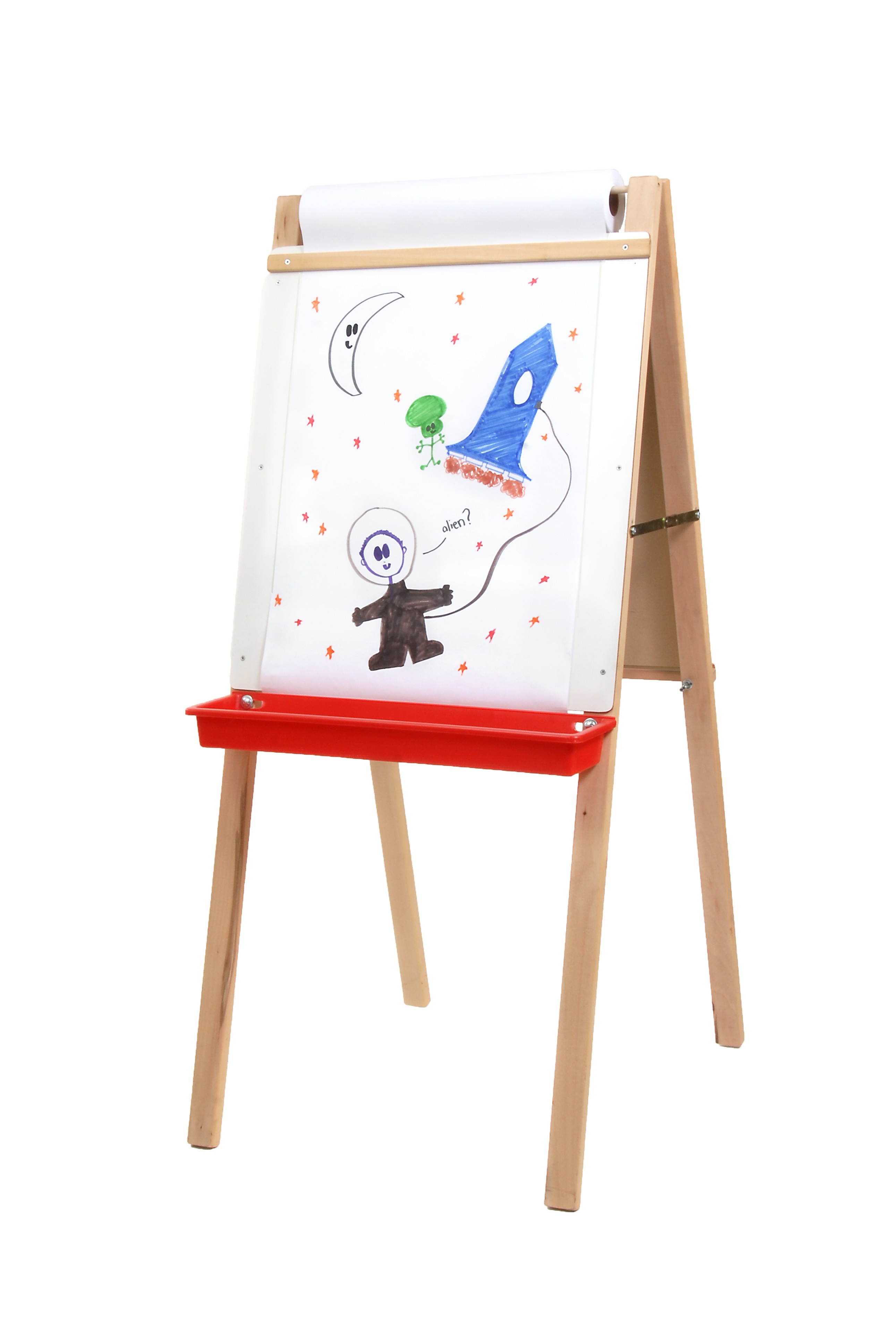 Flipside Deluxe Double Easel 19"Wx44"H Multi 17237