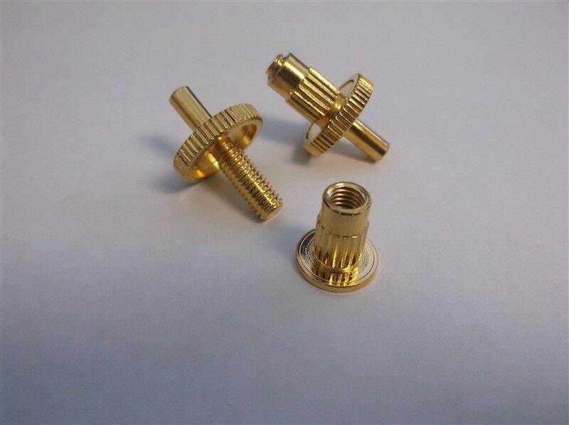NEW - Stud/Wheel & Anchor Set For Nashville Tunematic - GOLD