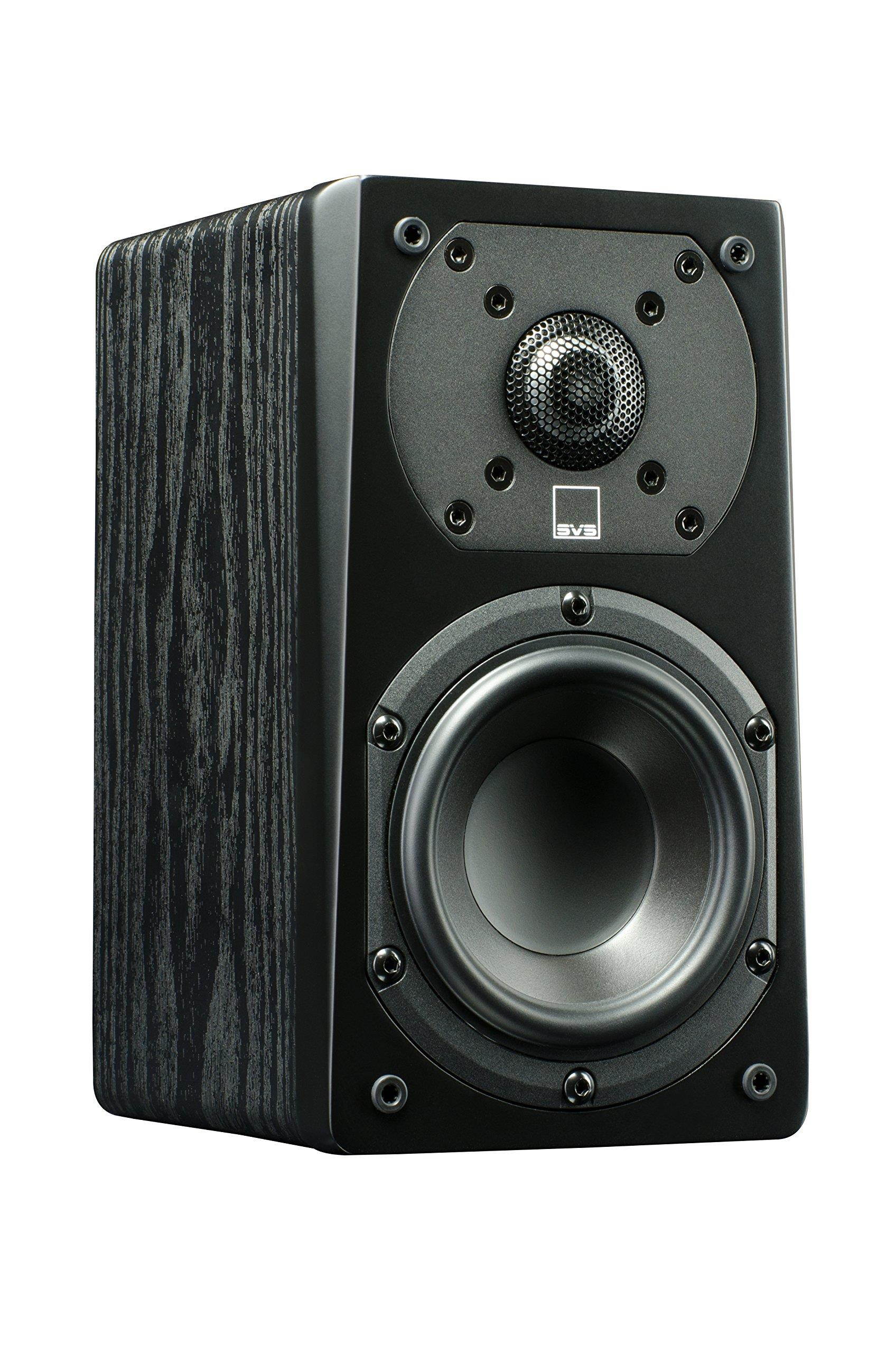 SVS Prime Satellite Speaker (Pair) - Premium Black Ash