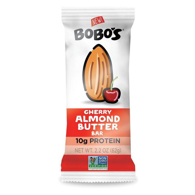 Bobo's Nut Butter Bar - Cherry Almond Butter -2oz