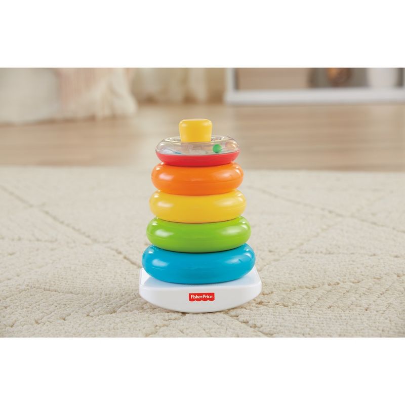 Fisher-Price Rock-a-Stack Sleeve Infant Stacking Toy
