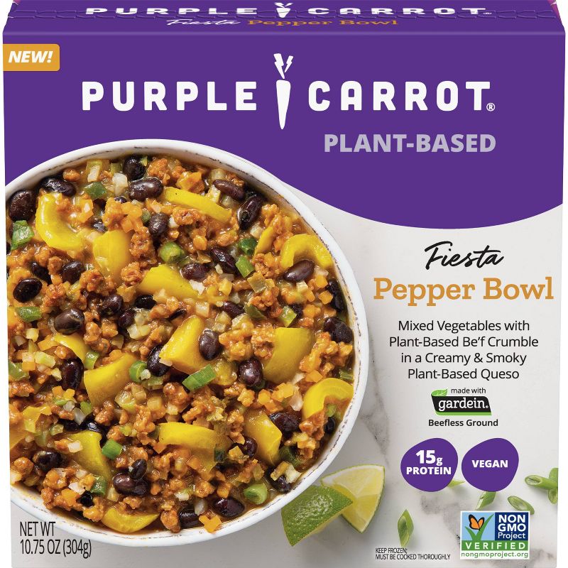 Purple Carrot Frozen Fiesta Pepper Bowl - 10.75oz
