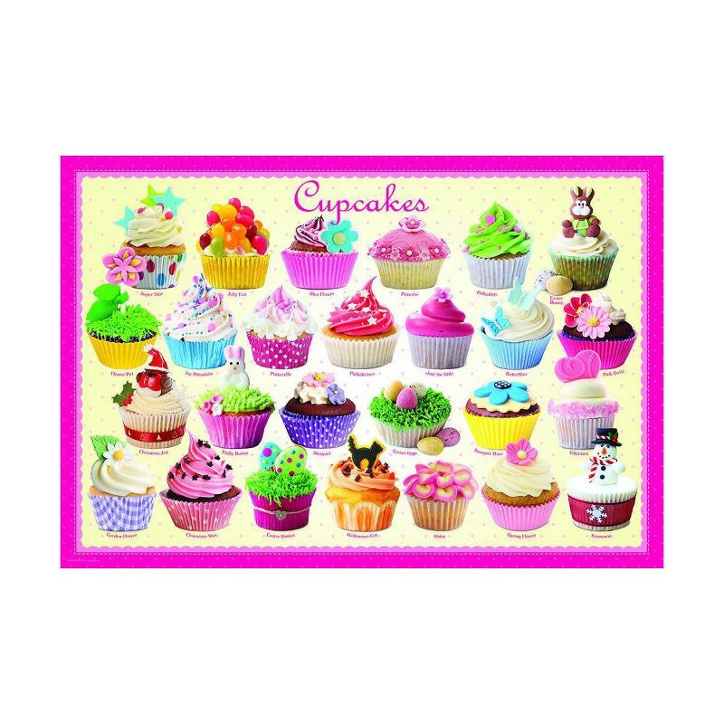 EuroGraphics Play & Bake Cupcakes Jigsaw Puzzle - 100pc