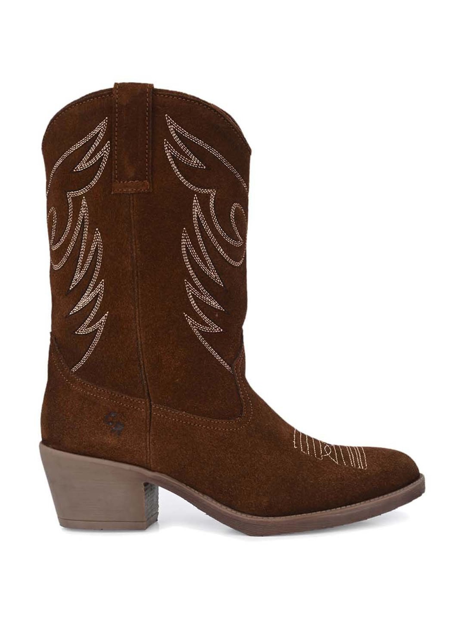 Carlo Romano Women's Brown Cowboy Boots