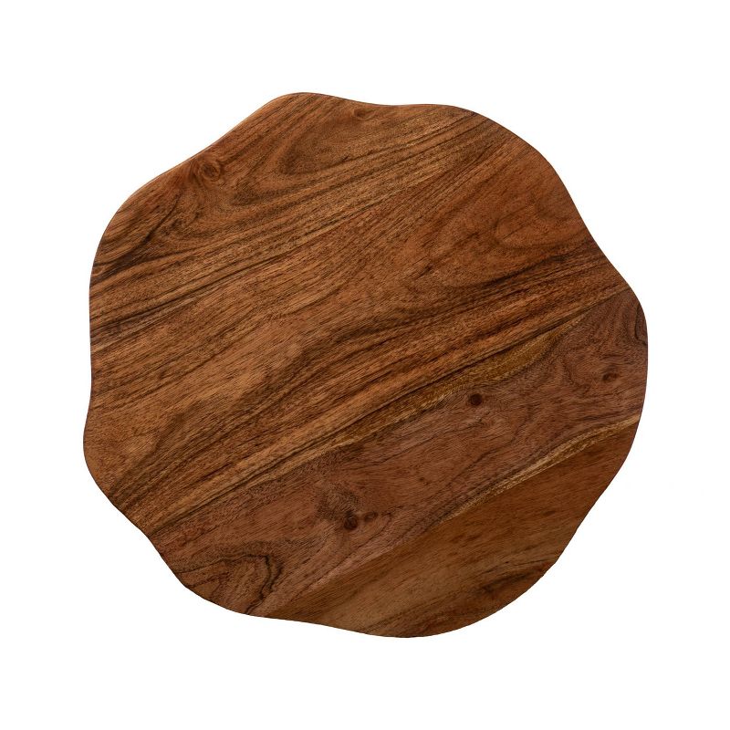 Set of 3 Glam Mirrored Accent Tables Gold - Olivia & May