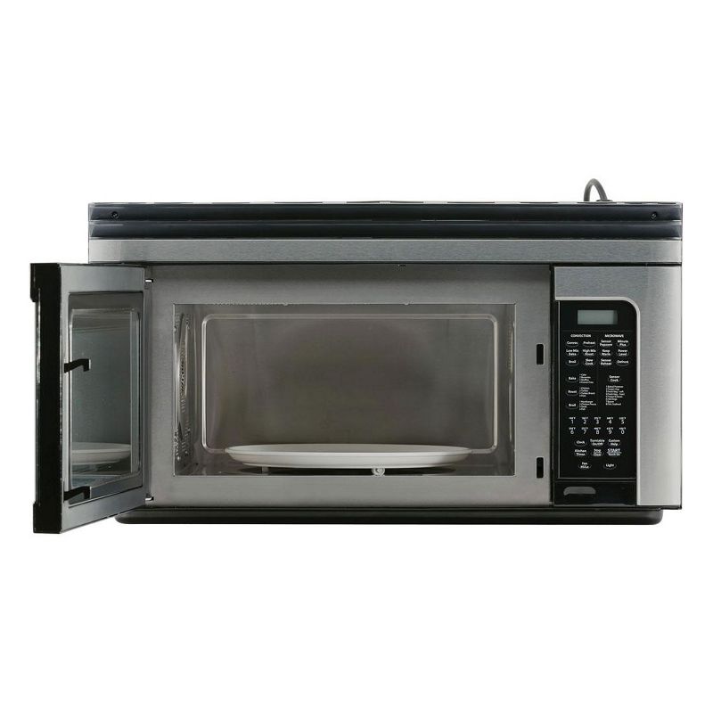 BLACK+DECKER 1.3 cu ft 1000 Watt Microwave Oven Black Stainless Steel