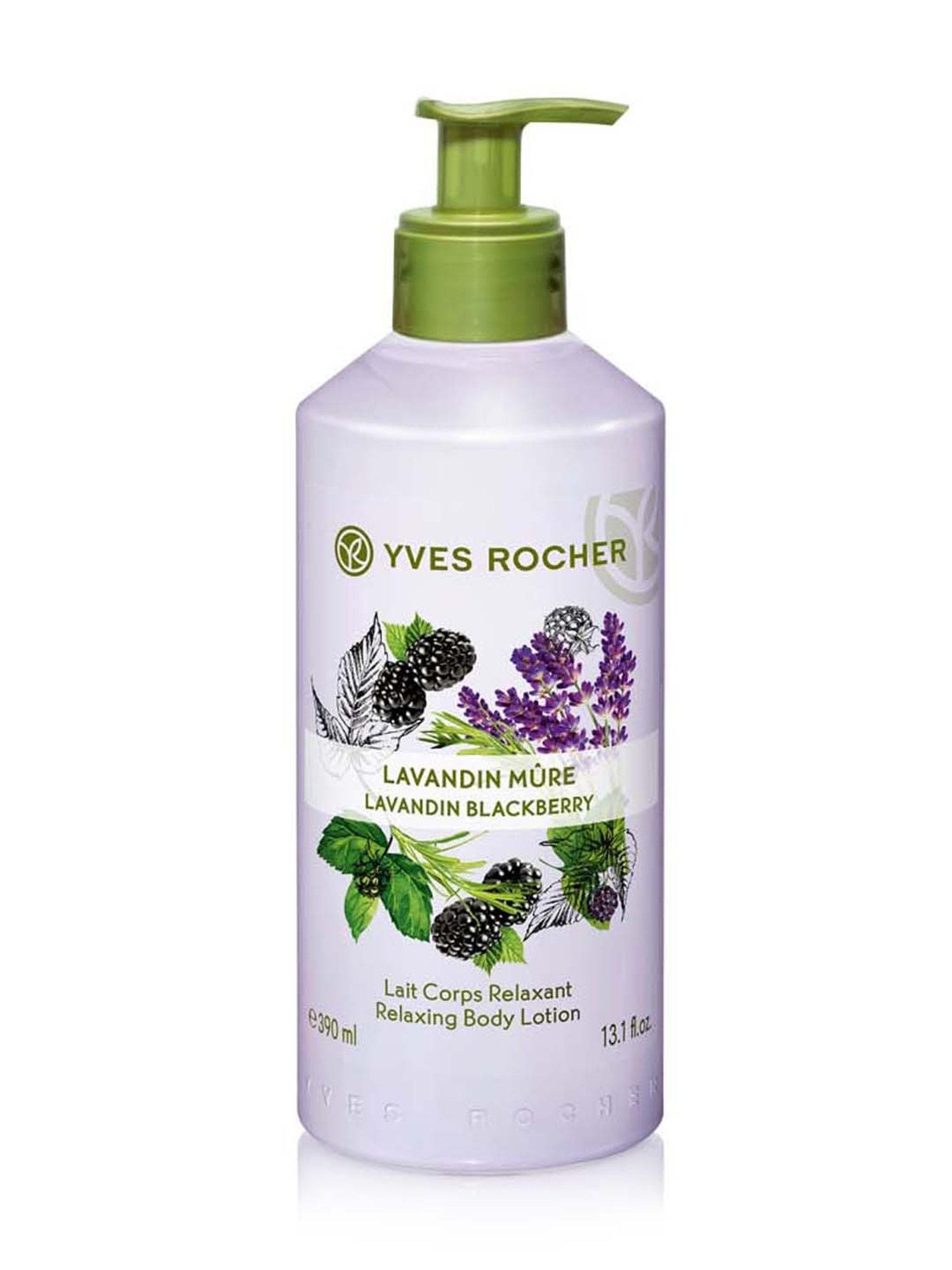 YVES ROCHER Relaxing Body Lotion Lavandin Blackberry - 390 ml