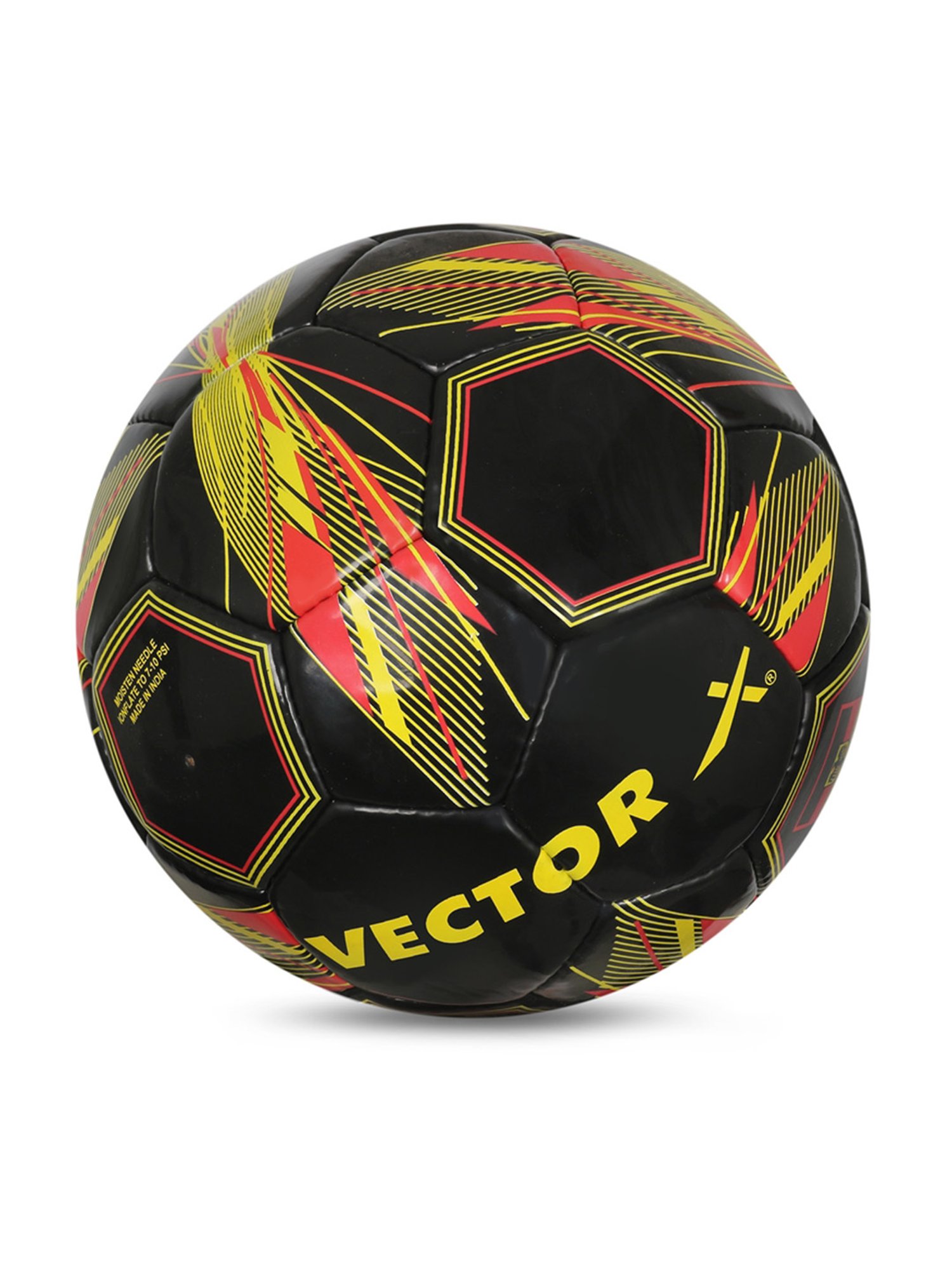 Vector X Black Football - Size 5