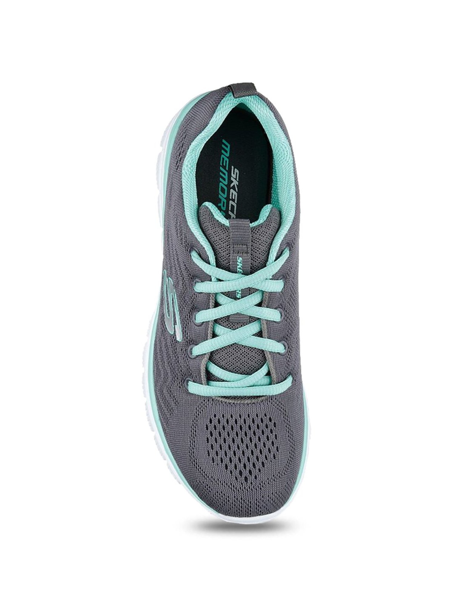 Skechers Women's Graceful Get Connected Grey Running Shoes