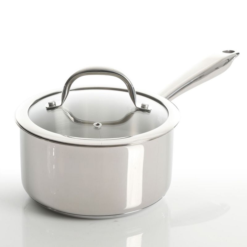 Kenmore Elite Devon 10 Piece Heavy Gauge Stainless Steel Cookware Set