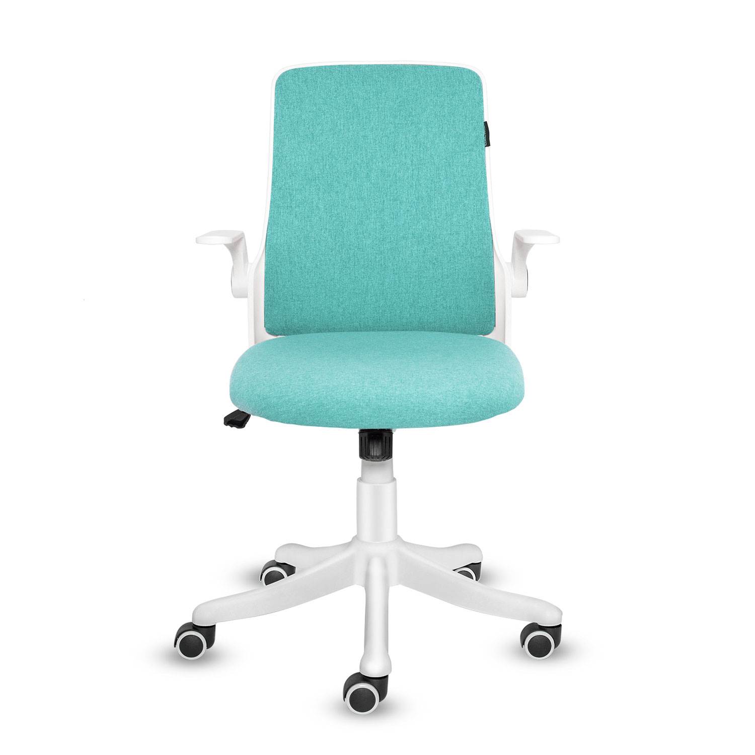 ELECWISH Office Chair Ergonomic Executive Chair with Armrests Swivel Desk Chair Mid Back Mesh Office Computer Green