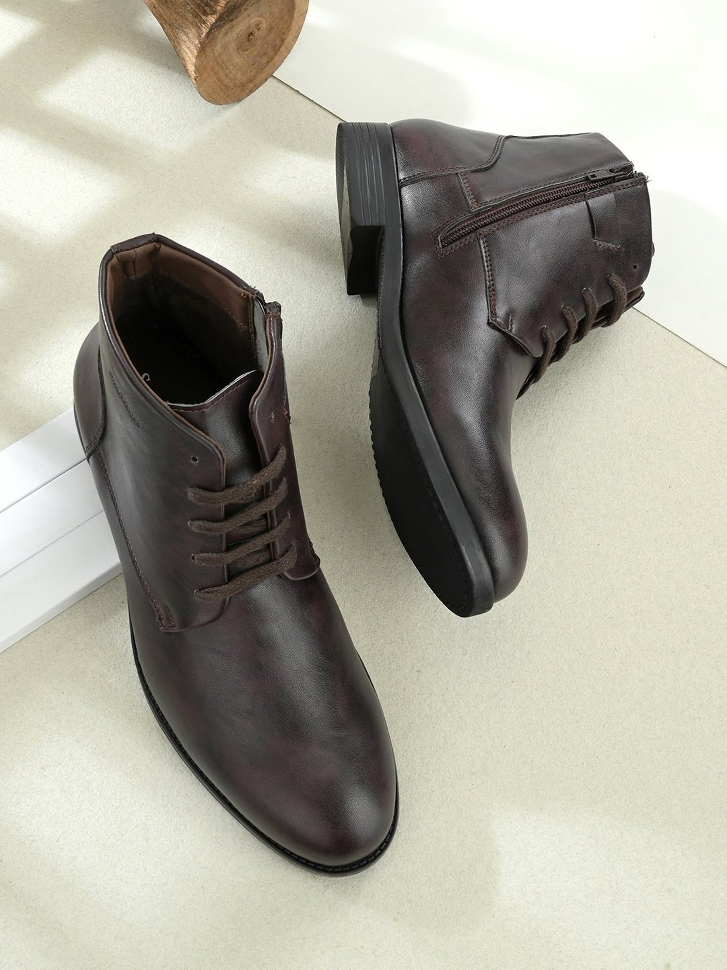 San Frissco Men's Cherry Derby Boots