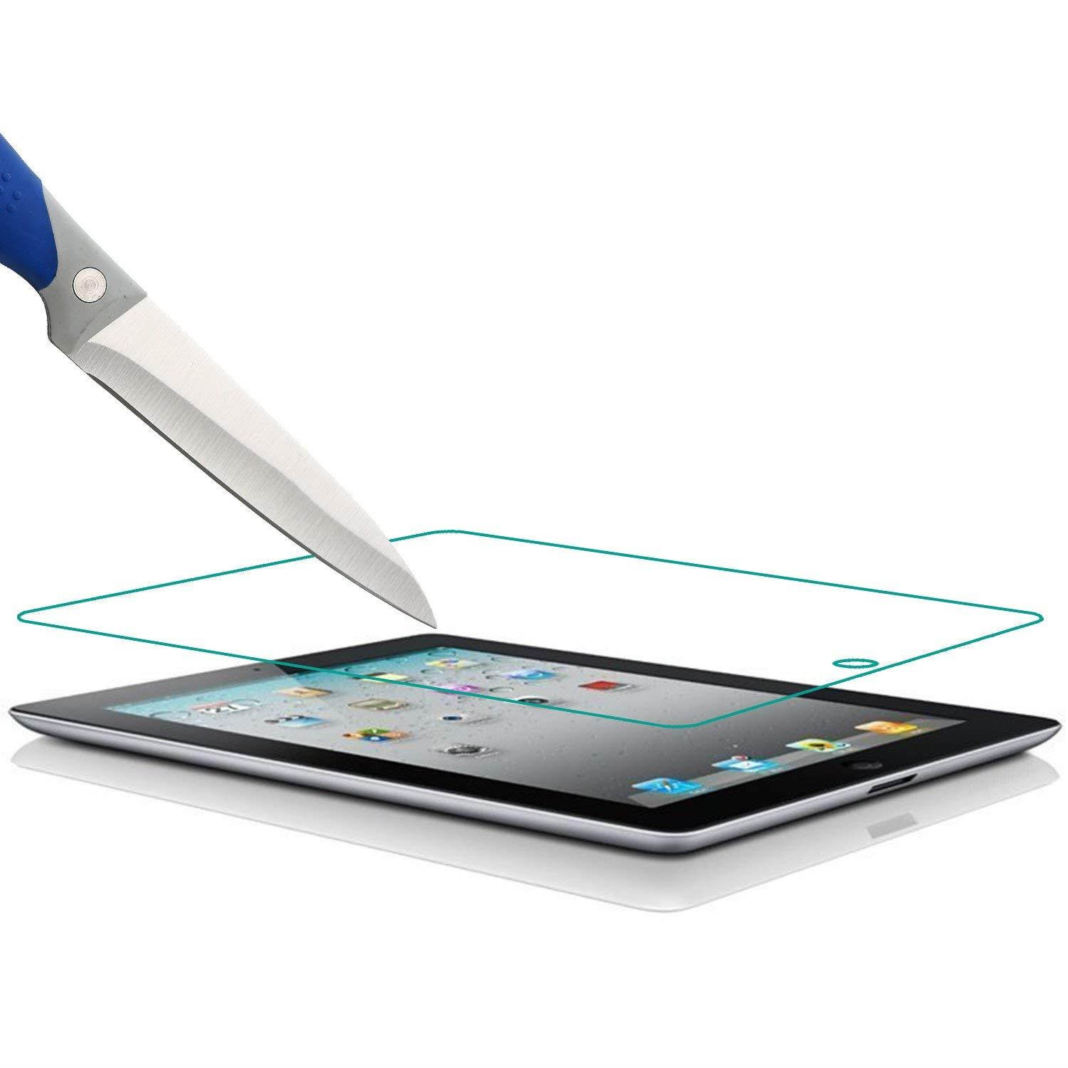 [2-PACK]-Mr Shield For Apple iPad 4, 3 & 2 Generation [Tempered Glass] Screen Protector [0.3mm Ultra Thin 9H Hardness 2.5D Round Edge] with Lifetime Replacement Warranty