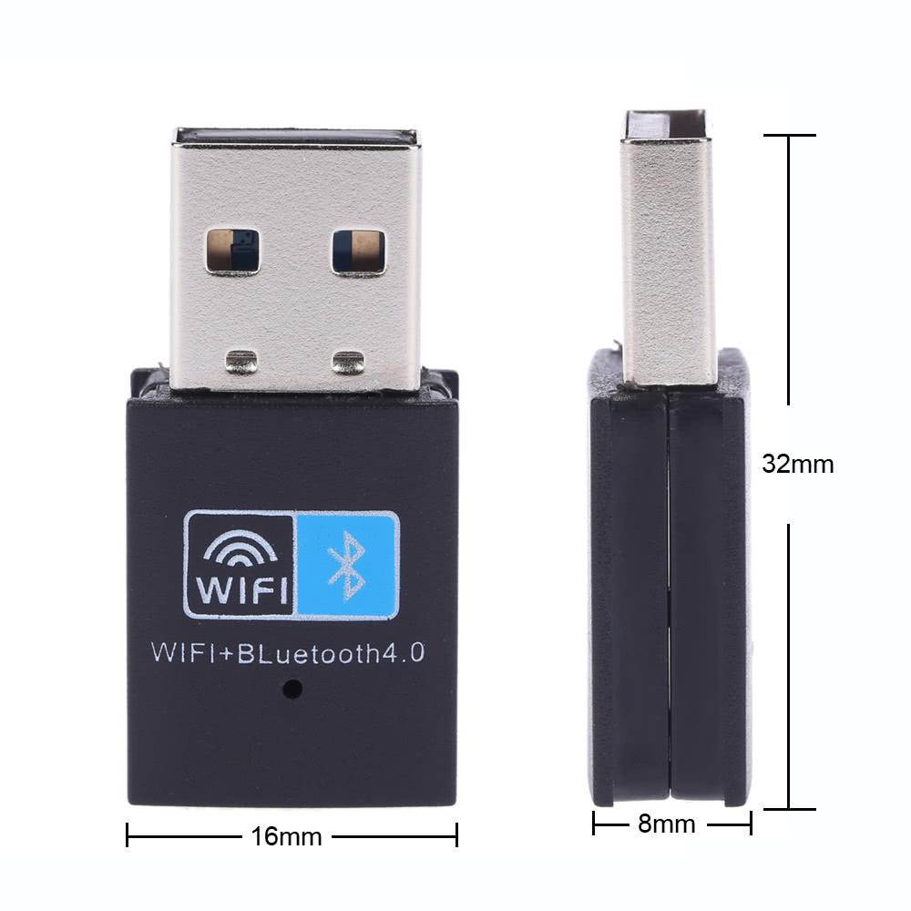 150Mbps Mini USB Wireless N WiFi Bluetooth 4.0 WLAN Network Adapter IEEE 802.11n/g/b for Windows