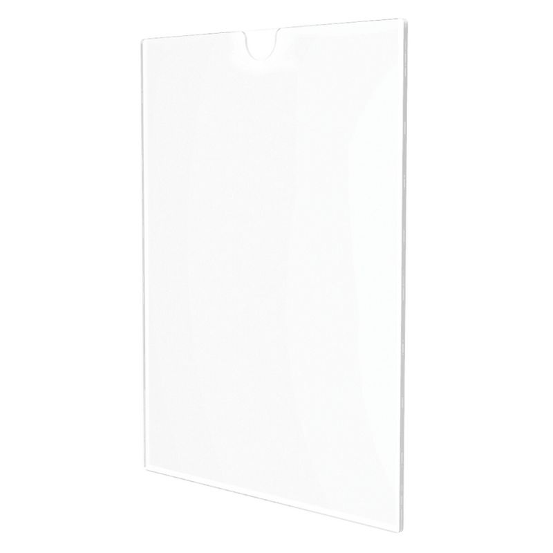 deflecto Superior Image Cubicle Sign Holder 8 1/2 x 11 Clear 588601
