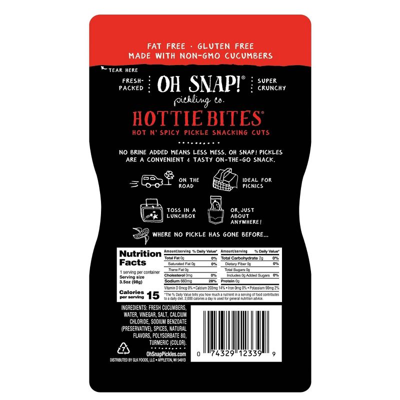 OH SNAP! Hottie Bites - 3.25 fl oz