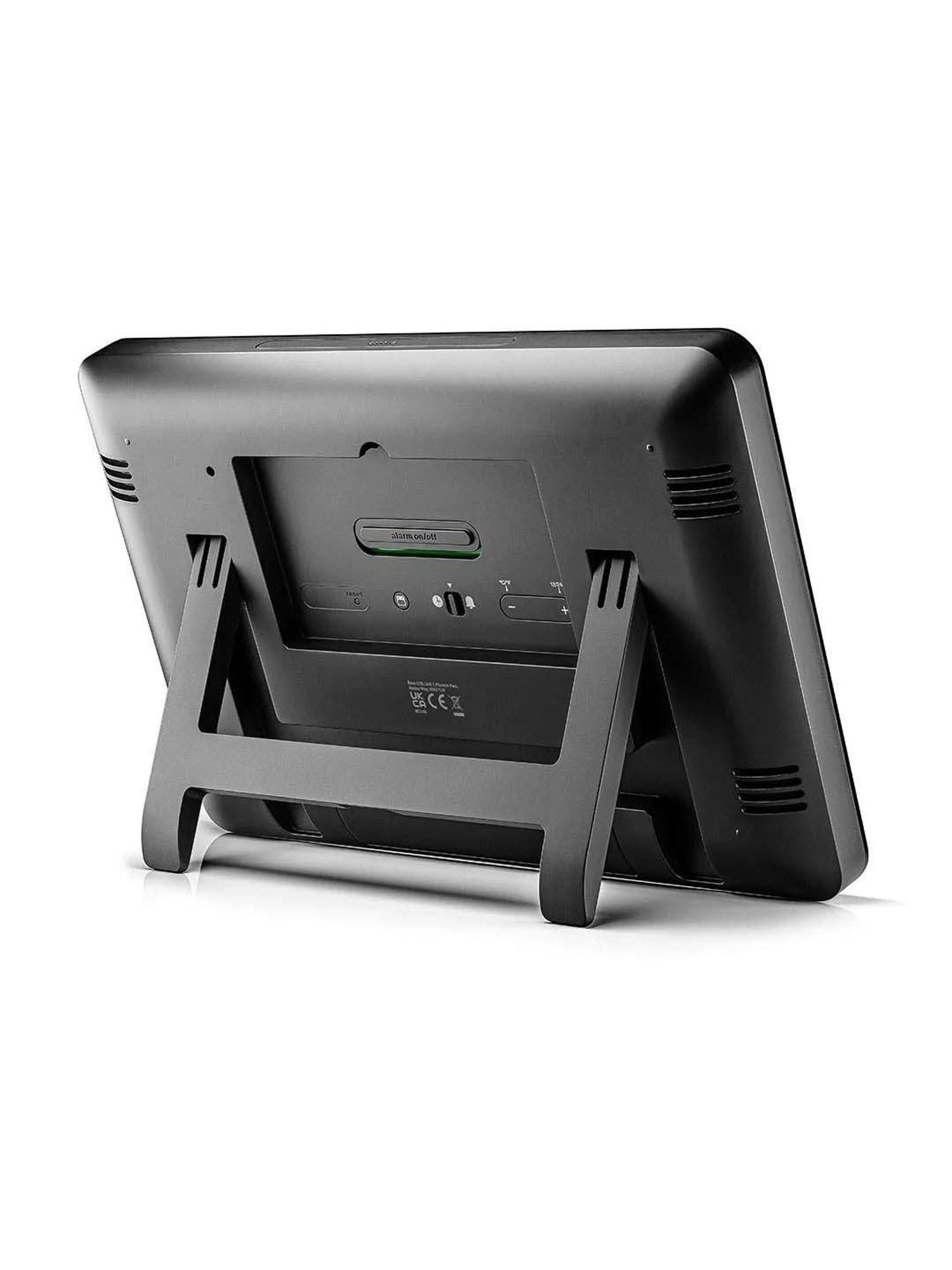 Braun Black Classic Analog Alarm Clock