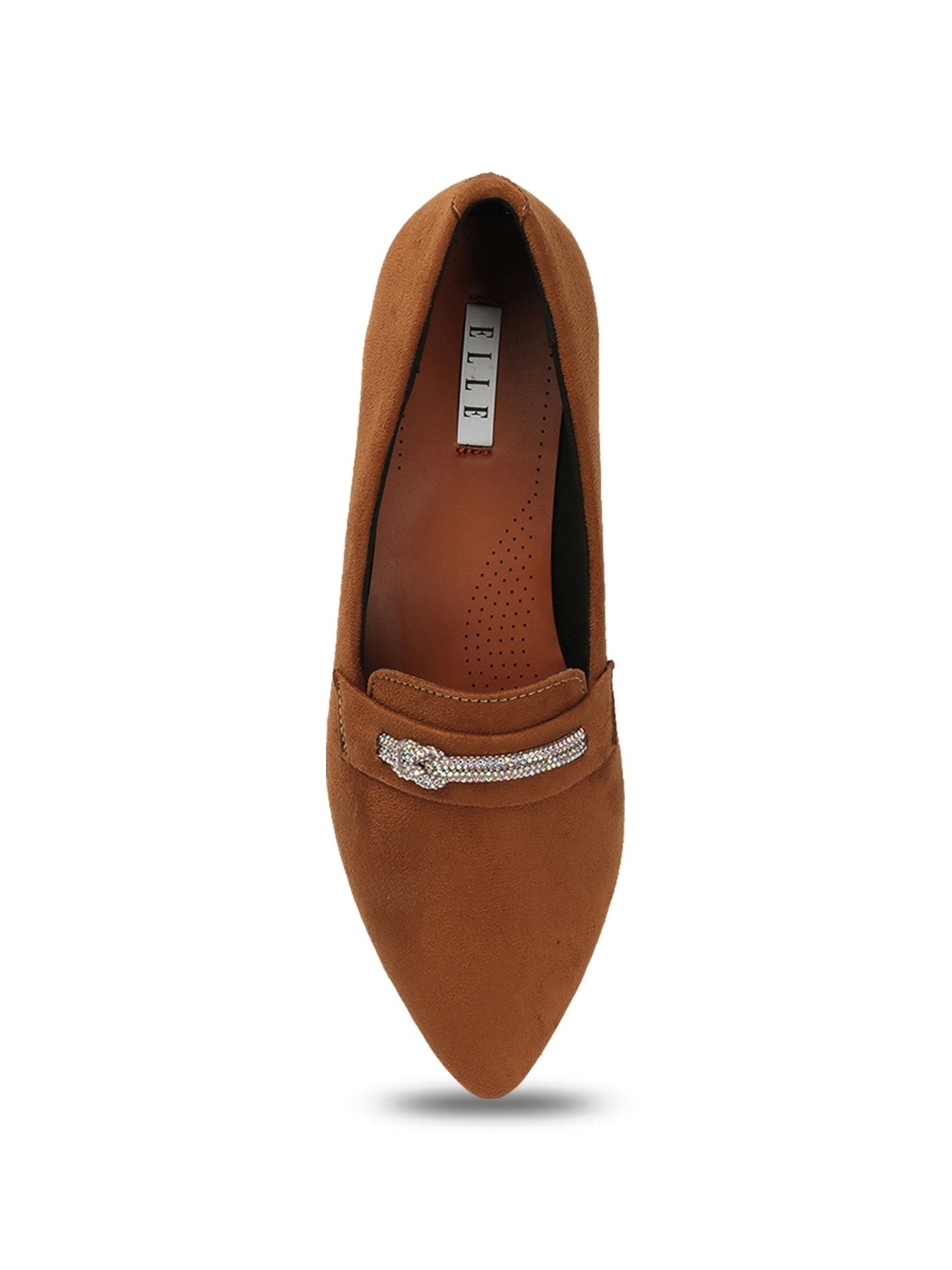 Elle Women's Tan Flat Ballets