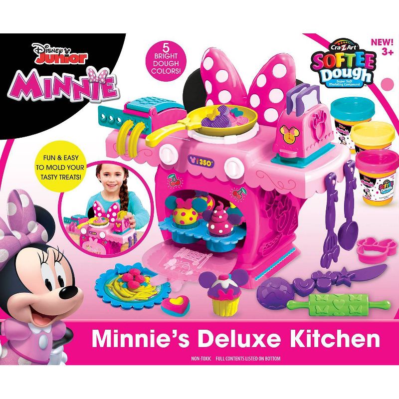 Disney Minnie Mold and Play Kitchen Set