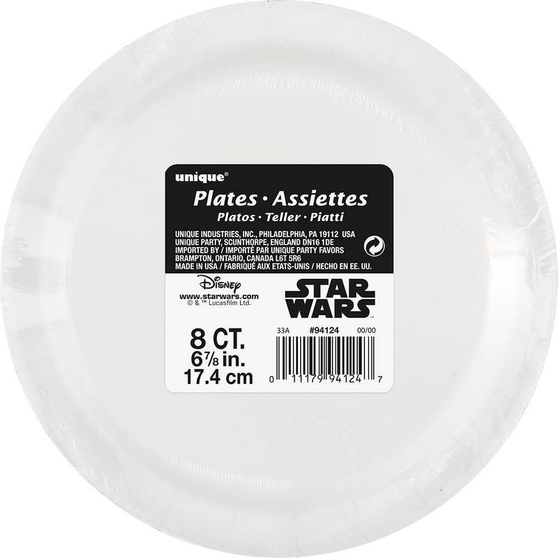 Frozen 2 7" 8ct Disposable Party Paper Plates