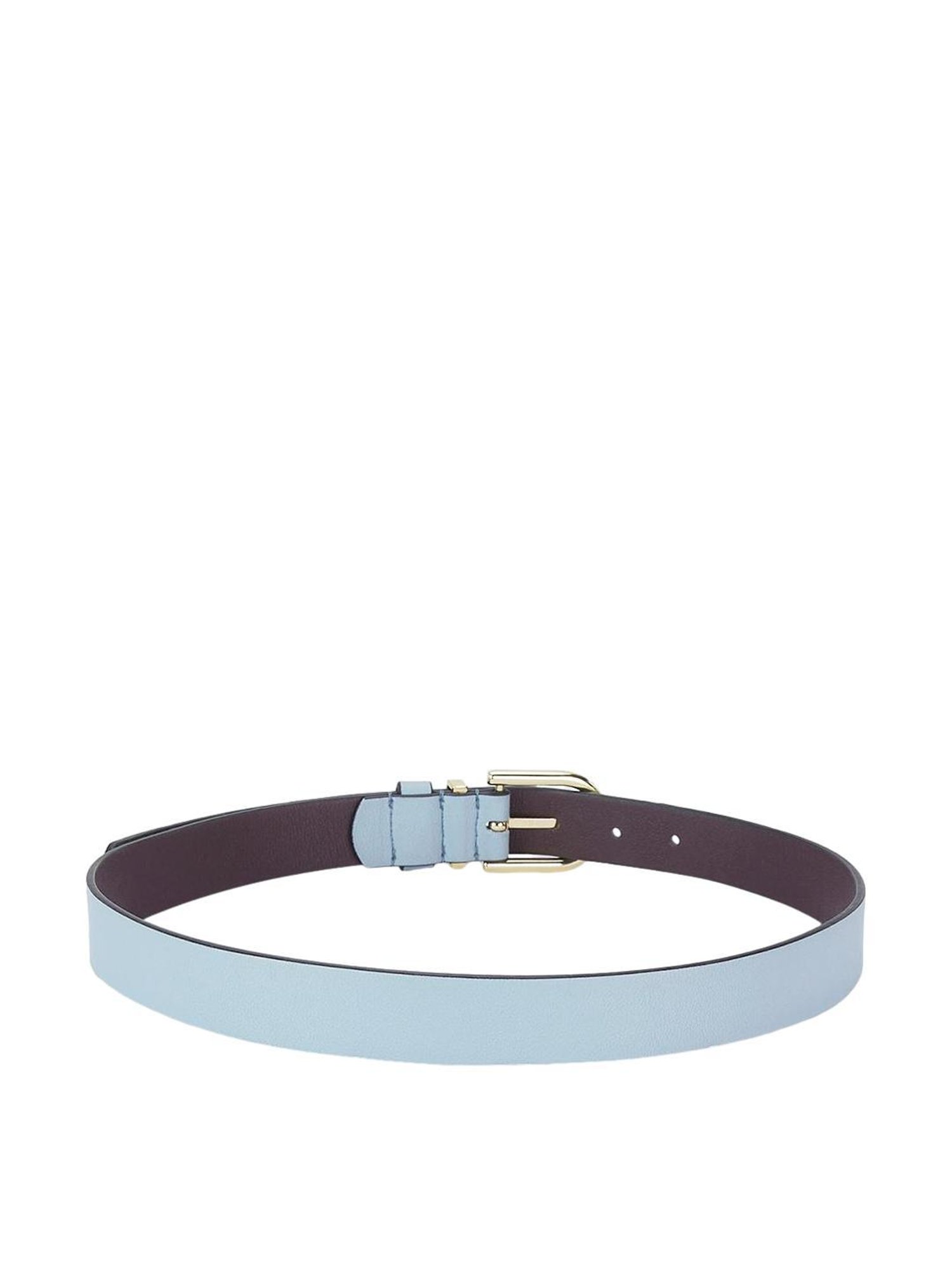 United Colors of Benetton Haven Blue Narrow Belt for Women