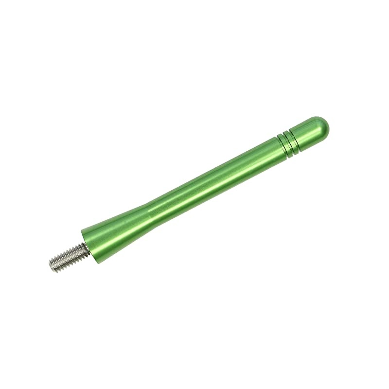 Made In USA 4 Inch Green Aluminum Antenna is Compatible with Toyota Tundra 20002020