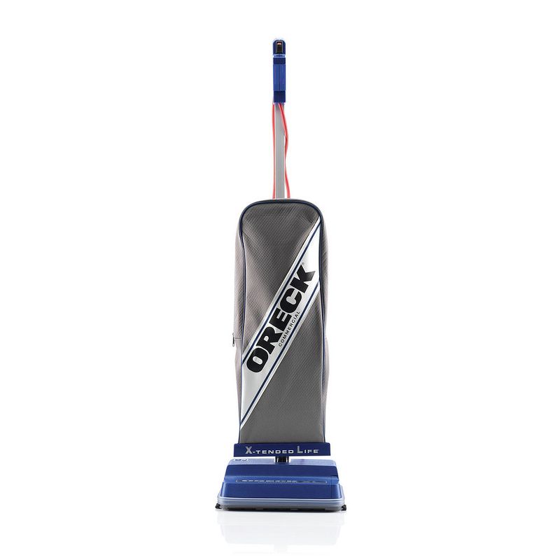 Oreck Commercial XL2100RHS XL Commercial 12-1/2 in. x 9-1/4 in. x 47-3/4 in. Upright Vacuum - Gray/Blue