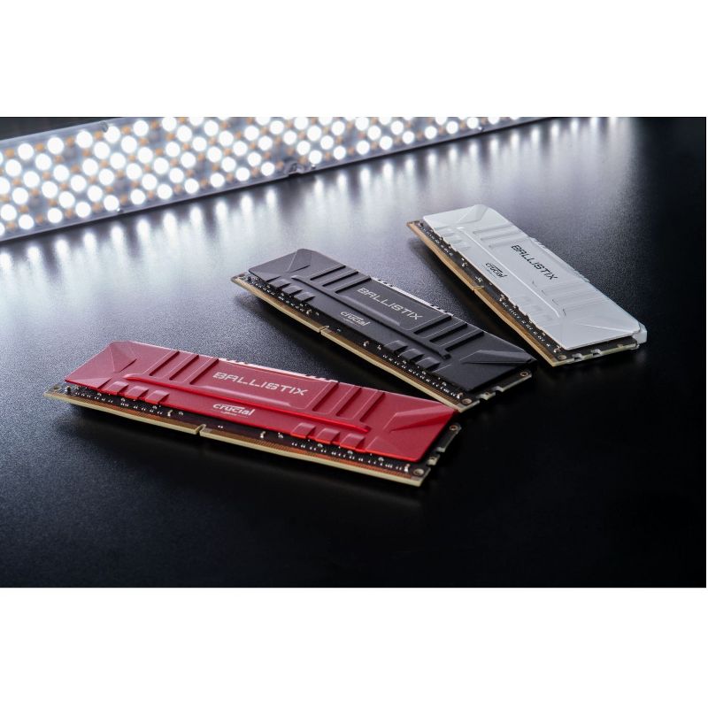 Crucial Ballistix 16GB DDR4 SDRAM Memory Module - For Motherboard - 16 GB (2 x 8 GB) - DDR4-3000/PC4-24000 DDR4 SDRAM - CL15 - 1.35 V - Unbuffered