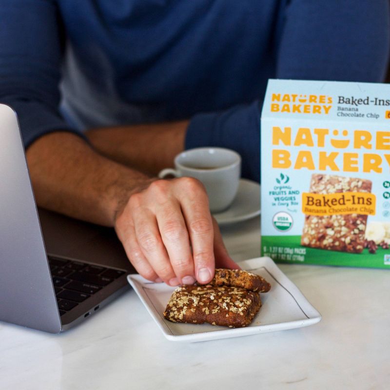 Nature's Bakery Baked-Ins Organic Banana Chocolate Chip - 7.62oz