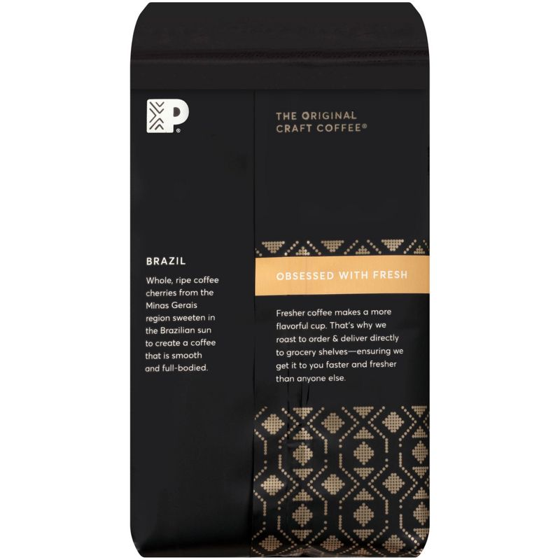 Peet's Brazil Single Origin Medium Roast Ground Coffee 10.5oz