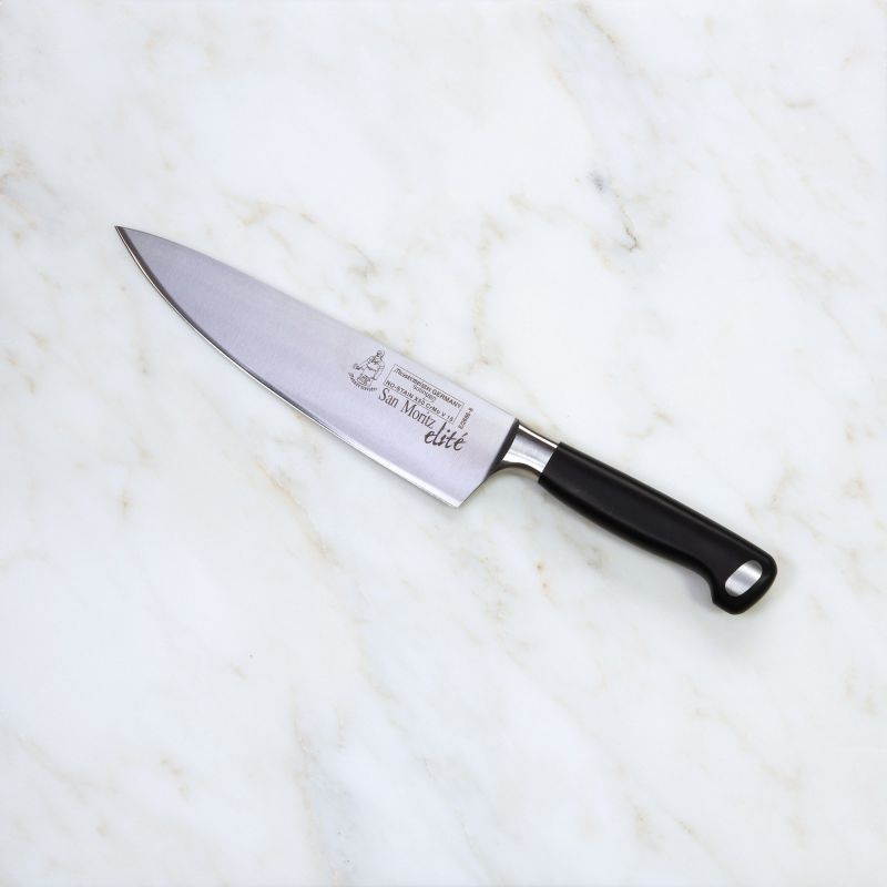 Messermeister San Moritz Elite Stealth Professional 8" German Chef Kitchen Knife