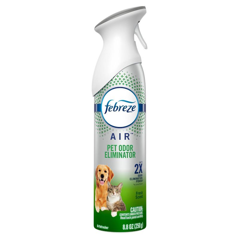 Febreze Pet Odor Defense Odor Eliminating Air Freshener - Fresh Scent- 8.8 fl oz