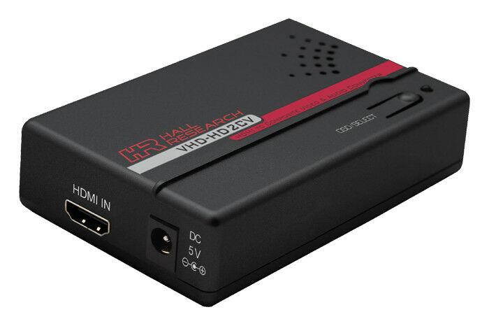 Hall Research VHD-HD2CV HDMIto Composite Video & Audio Scan Converter
