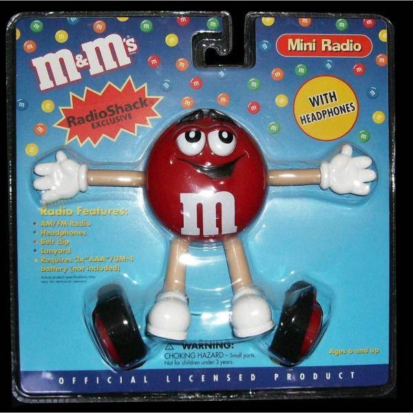 M & M Mini Radio with Headphones