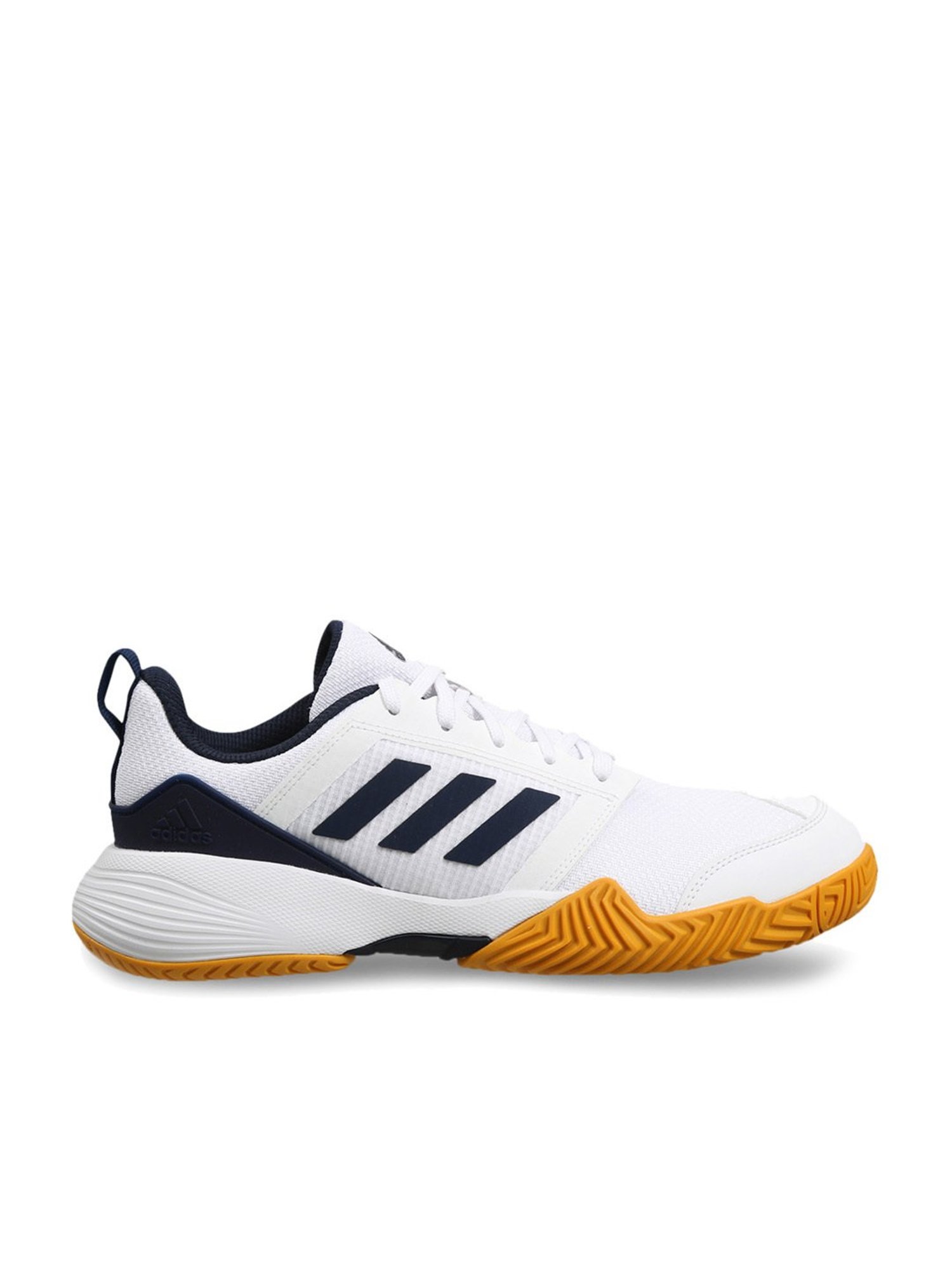 Adidas Men's STIN TNS 23 White Tennis Shoes