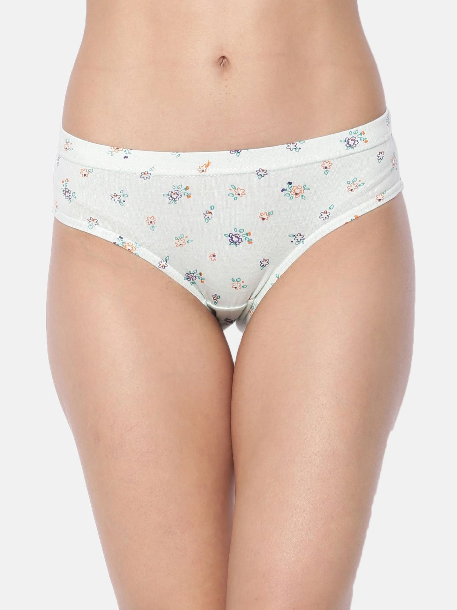 Dollar Missy Multicolor Printed Hipster Panty (Pack  of 12)