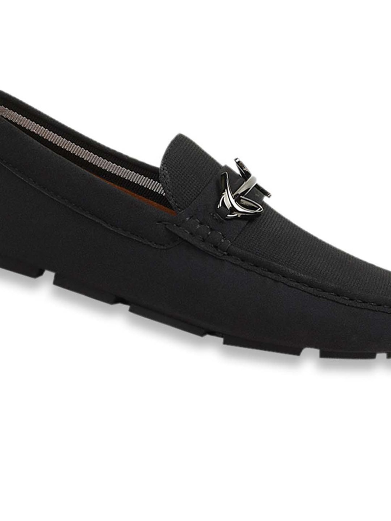 Code by Lifestyle Men's Black Casual Loafers
