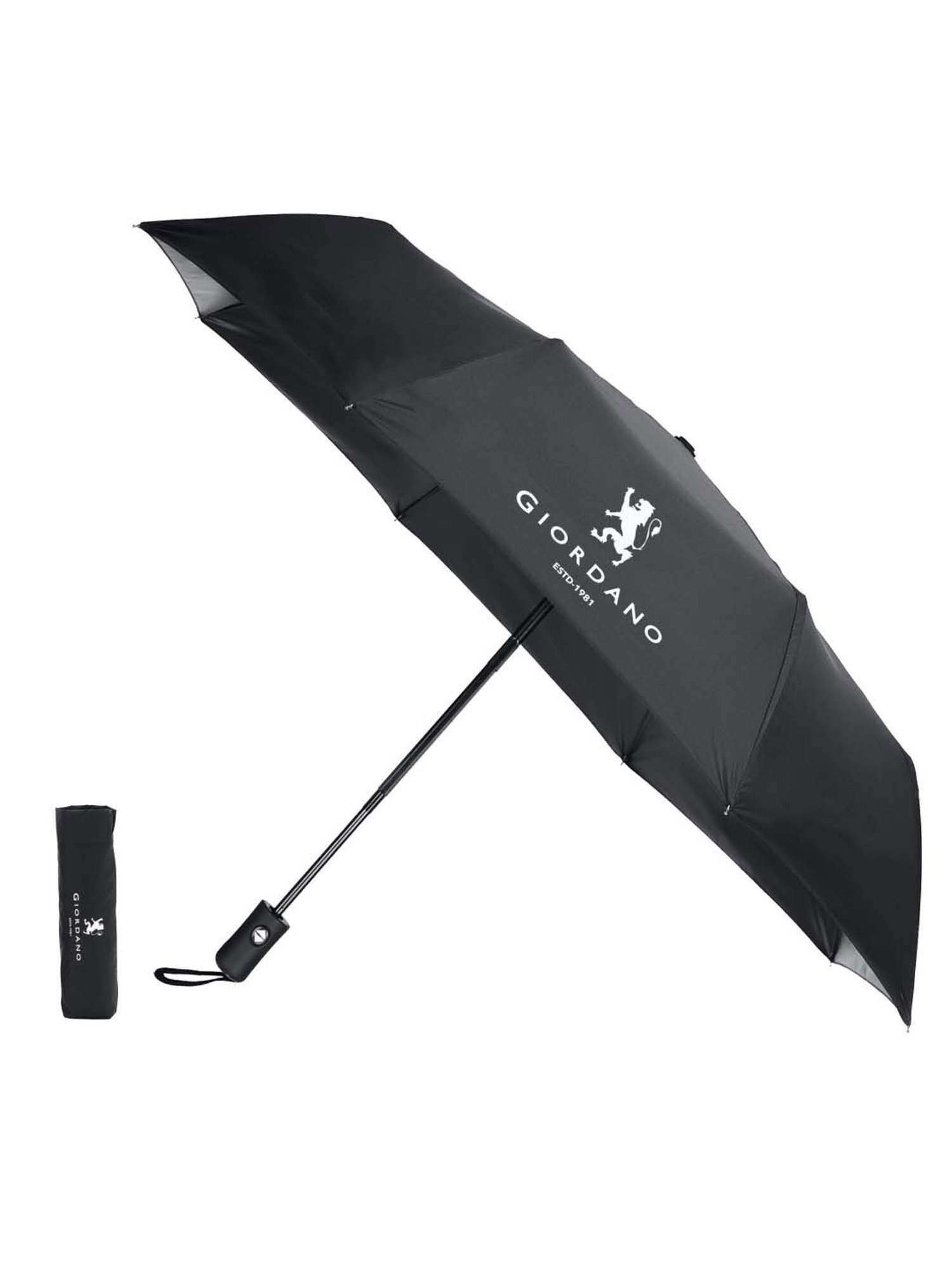 Giordano Black Logo Umbrella